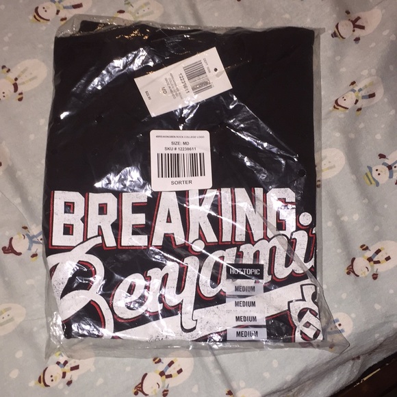 Hot Topic Breaking Benjamin Shirt 